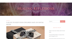 Desktop Screenshot of healingreflexions.com